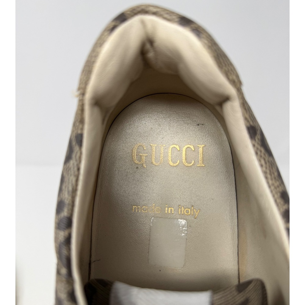 Gucci Rhyton GG Beige Sneaker Size 12 US 11 Gucci - Picture 7 of 10